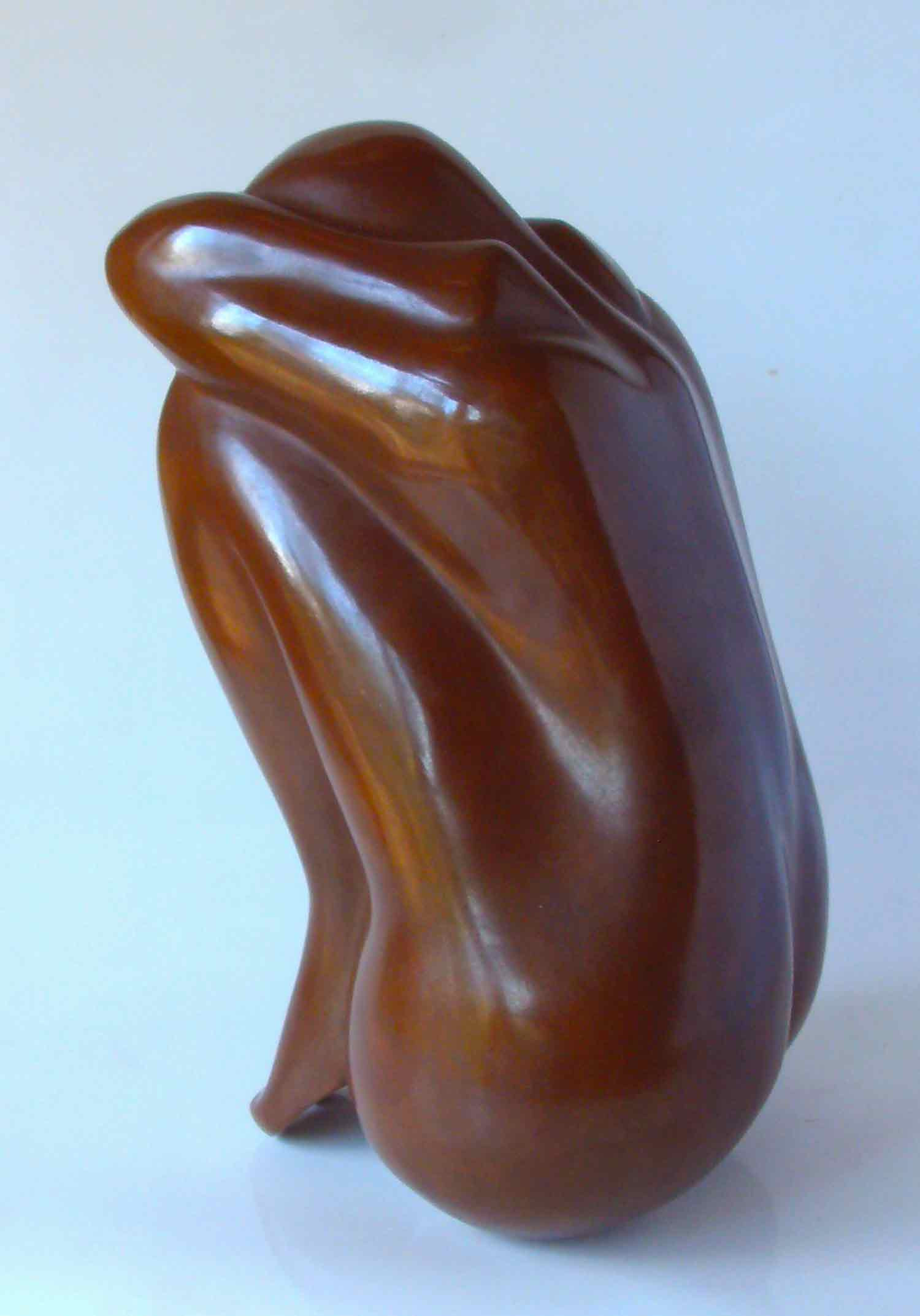 Christian Choquet, repli sur soi, sculpture - Galerie de vente et d’achat d’art contemporain en ligne Artalistic