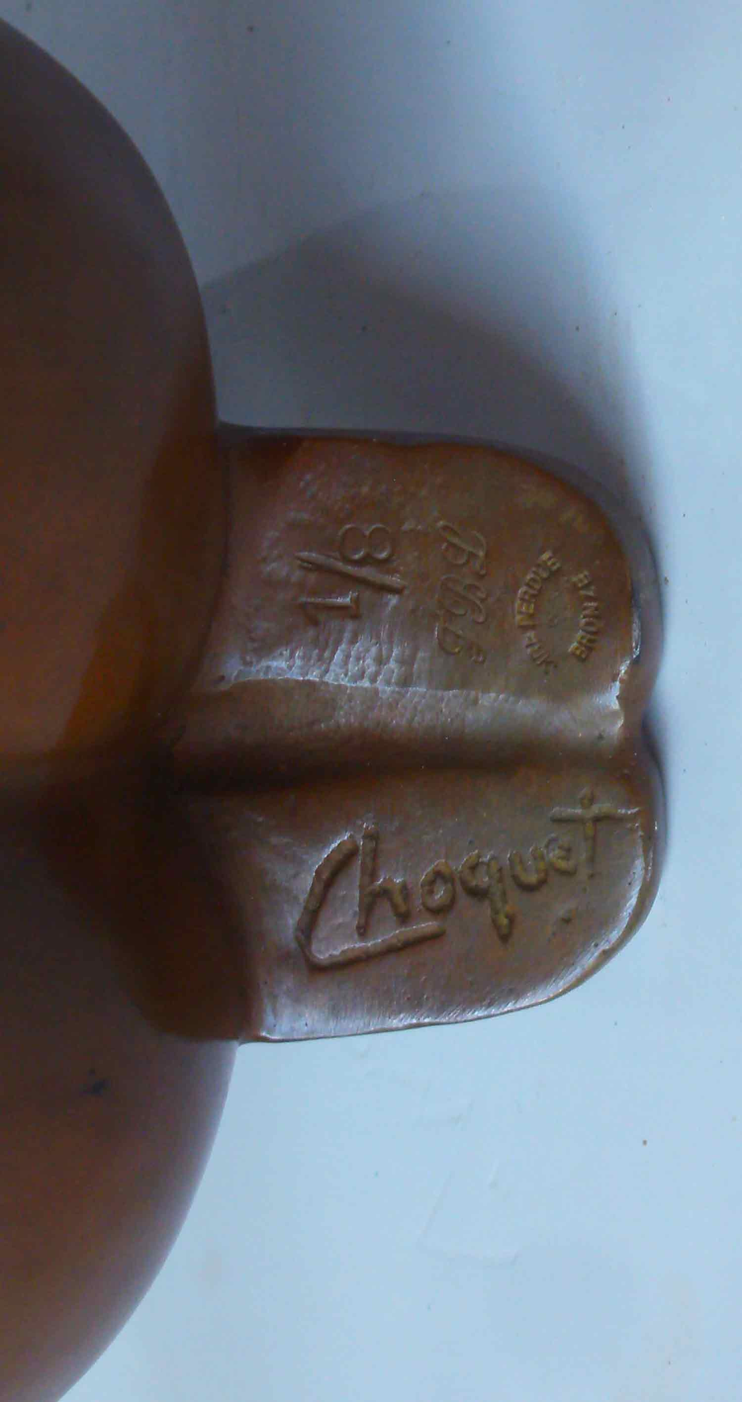Christian Choquet, repli sur soi, sculpture - Galerie de vente et d’achat d’art contemporain en ligne Artalistic