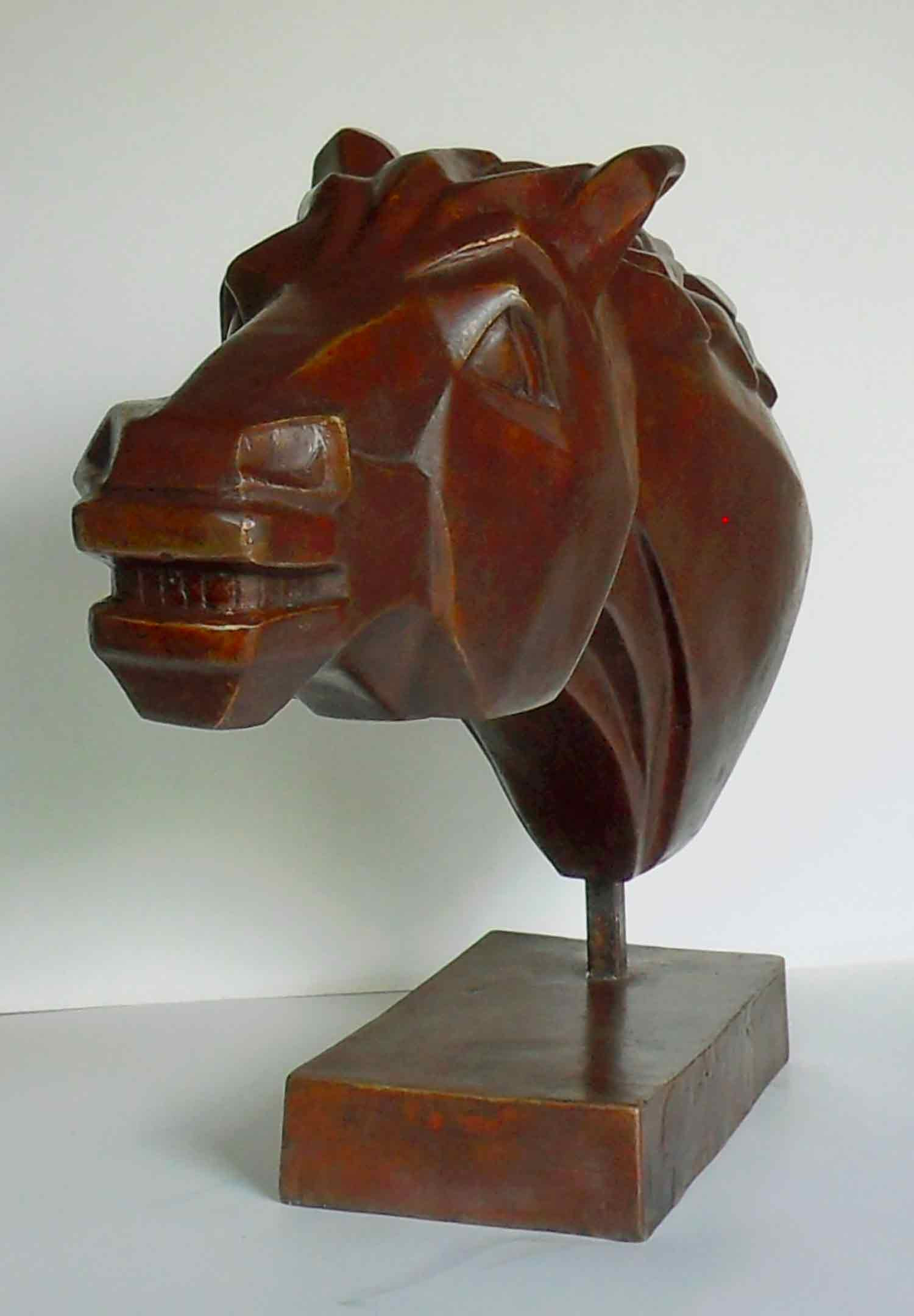 Christian Choquet, tête de cheval, sculpture - Galerie de vente et d’achat d’art contemporain en ligne Artalistic