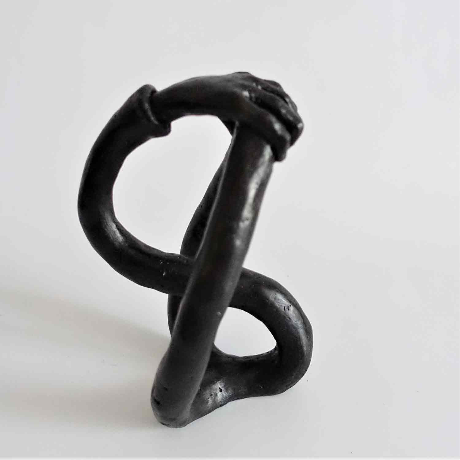 Didier Fournier, On ne lâche rien, sculpture - Galerie de vente et d’achat d’art contemporain en ligne Artalistic
