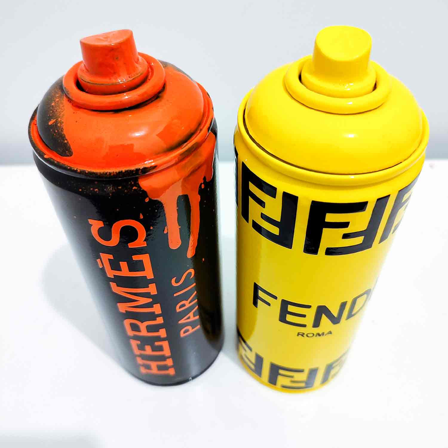 This is not a toy, Hermès et Fendi Spraypaints, sculpture - Galerie de vente et d’achat d’art contemporain en ligne Artalistic