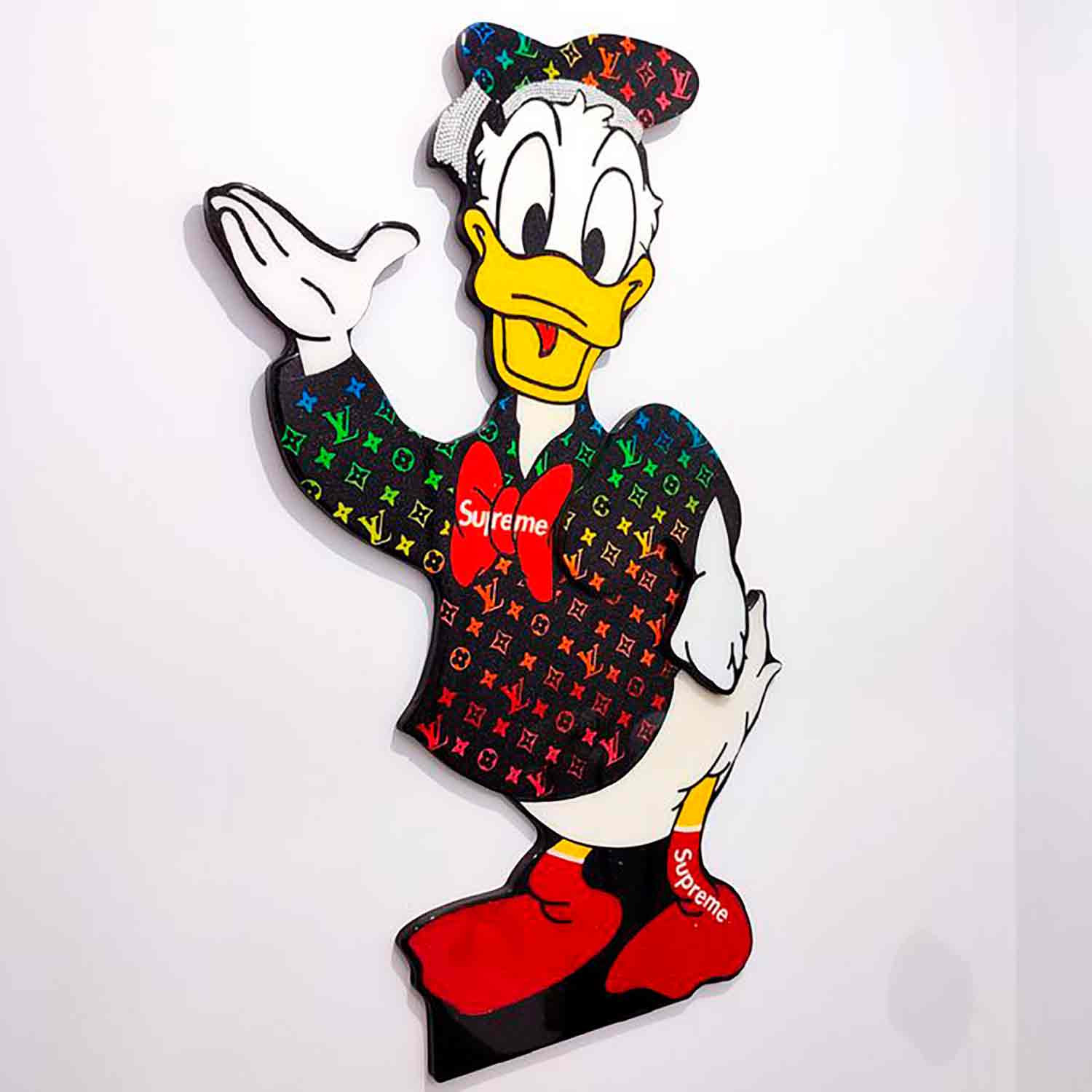 This is not a toy, Donald the tourist, sculpture - Galerie de vente et d’achat d’art contemporain en ligne Artalistic