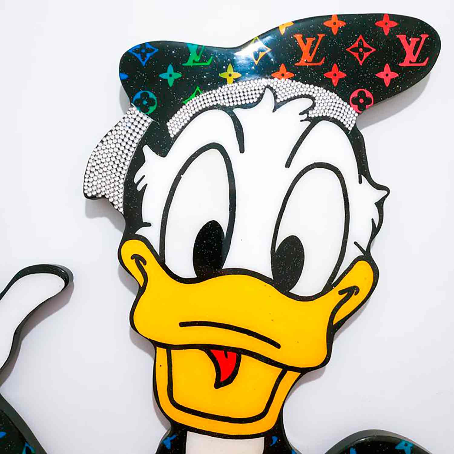 This is not a toy, Donald the tourist, sculpture - Galerie de vente et d’achat d’art contemporain en ligne Artalistic