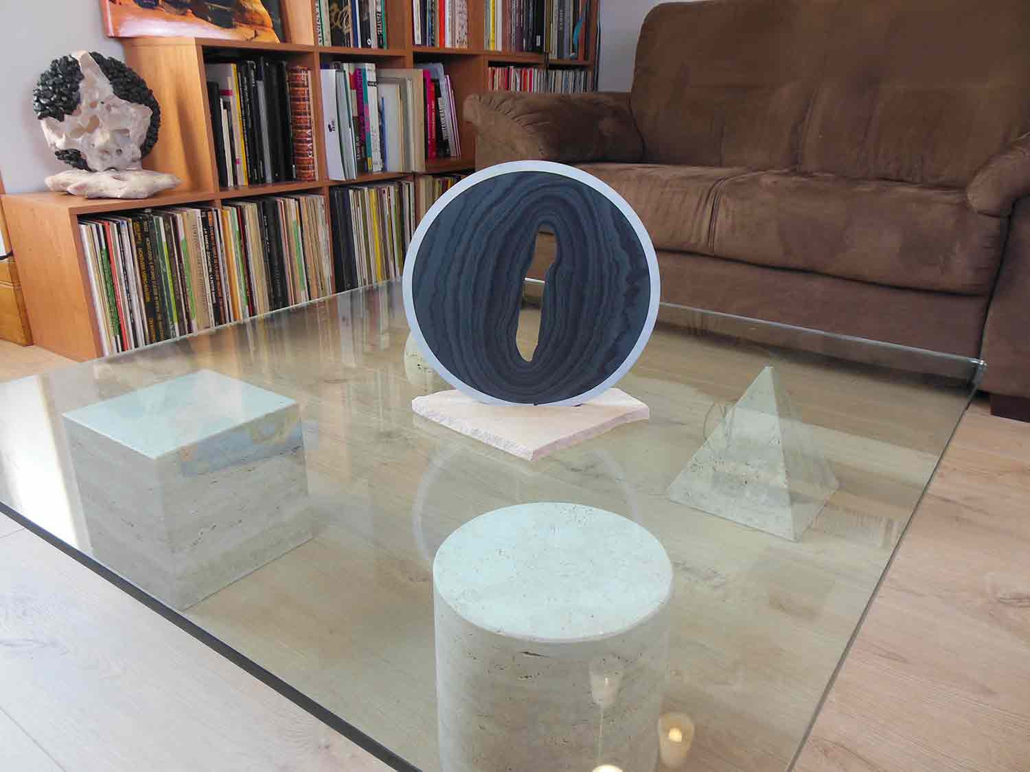 Marc Mugnier, profondeur circulaire, sculpture - Galerie de vente et d’achat d’art contemporain en ligne Artalistic