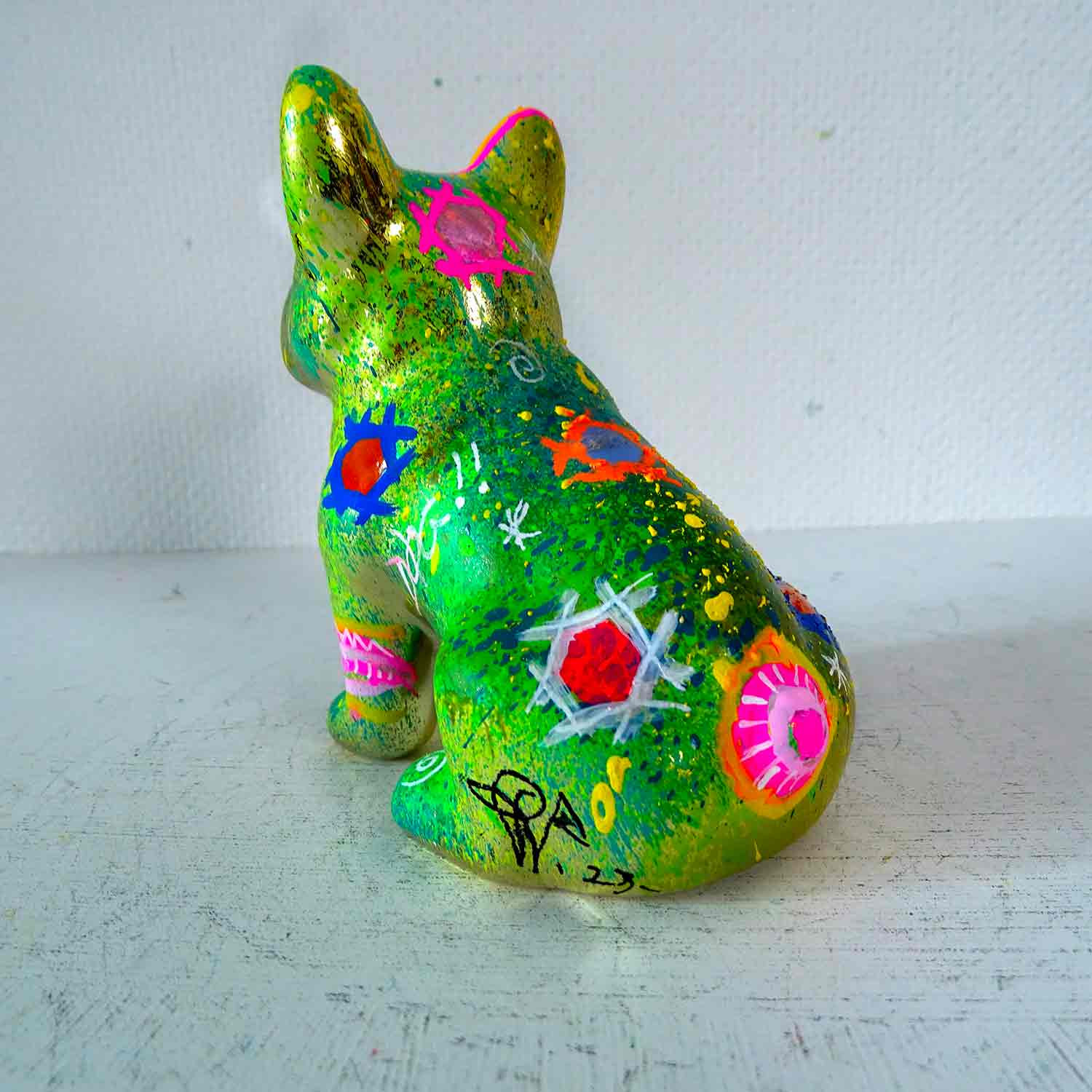 Priscilla Vettese, Mini Pop Bulldog #4, sculpture - Galerie de vente et d’achat d’art contemporain en ligne Artalistic