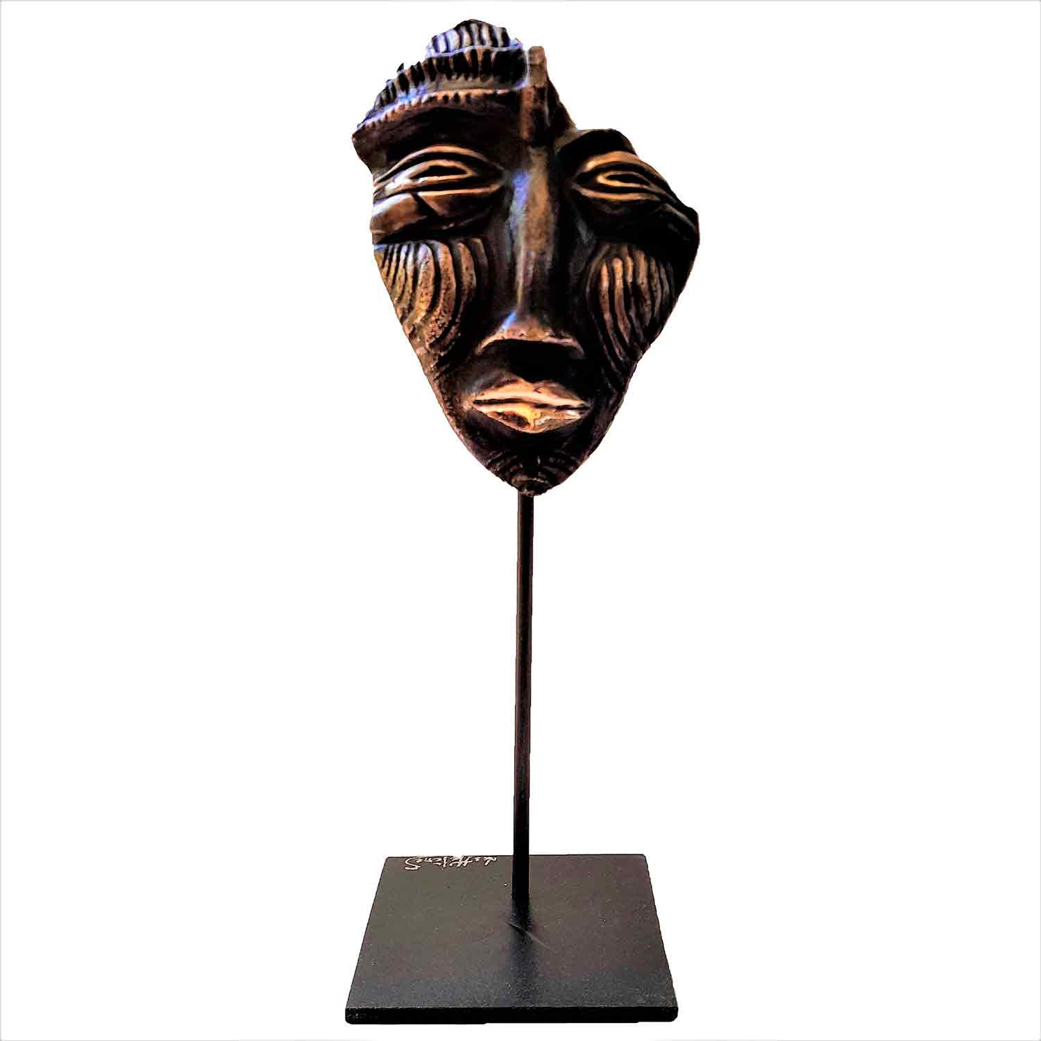 Les Hélènes, L'indienne noir, sculpture - Galerie de vente et d’achat d’art contemporain en ligne Artalistic