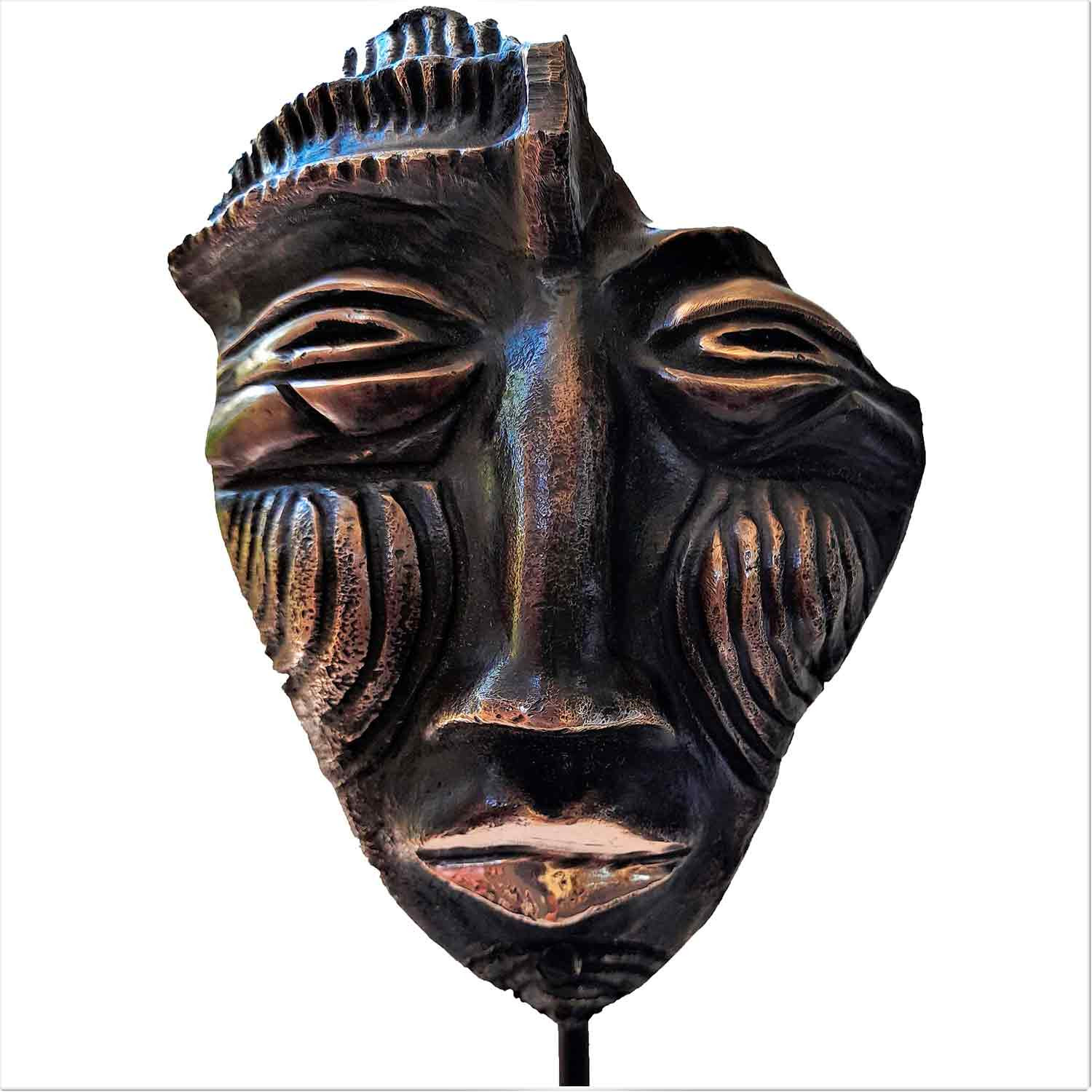 Les Hélènes, L'indienne noir, sculpture - Galerie de vente et d’achat d’art contemporain en ligne Artalistic