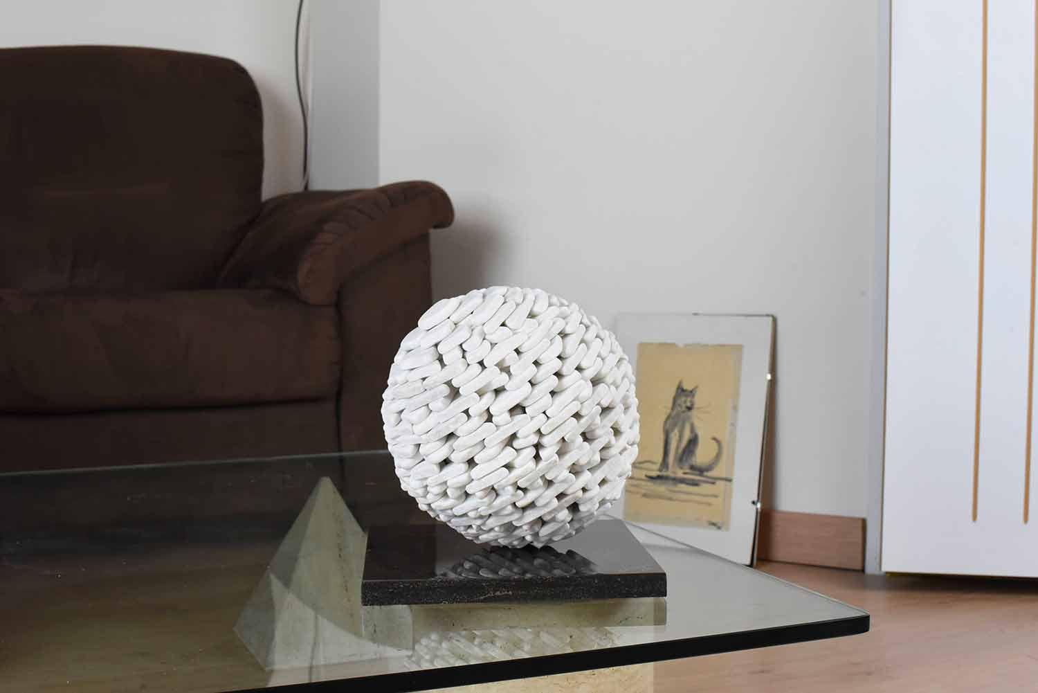 Marc Mugnier, perle scintillante, sculpture - Galerie de vente et d’achat d’art contemporain en ligne Artalistic