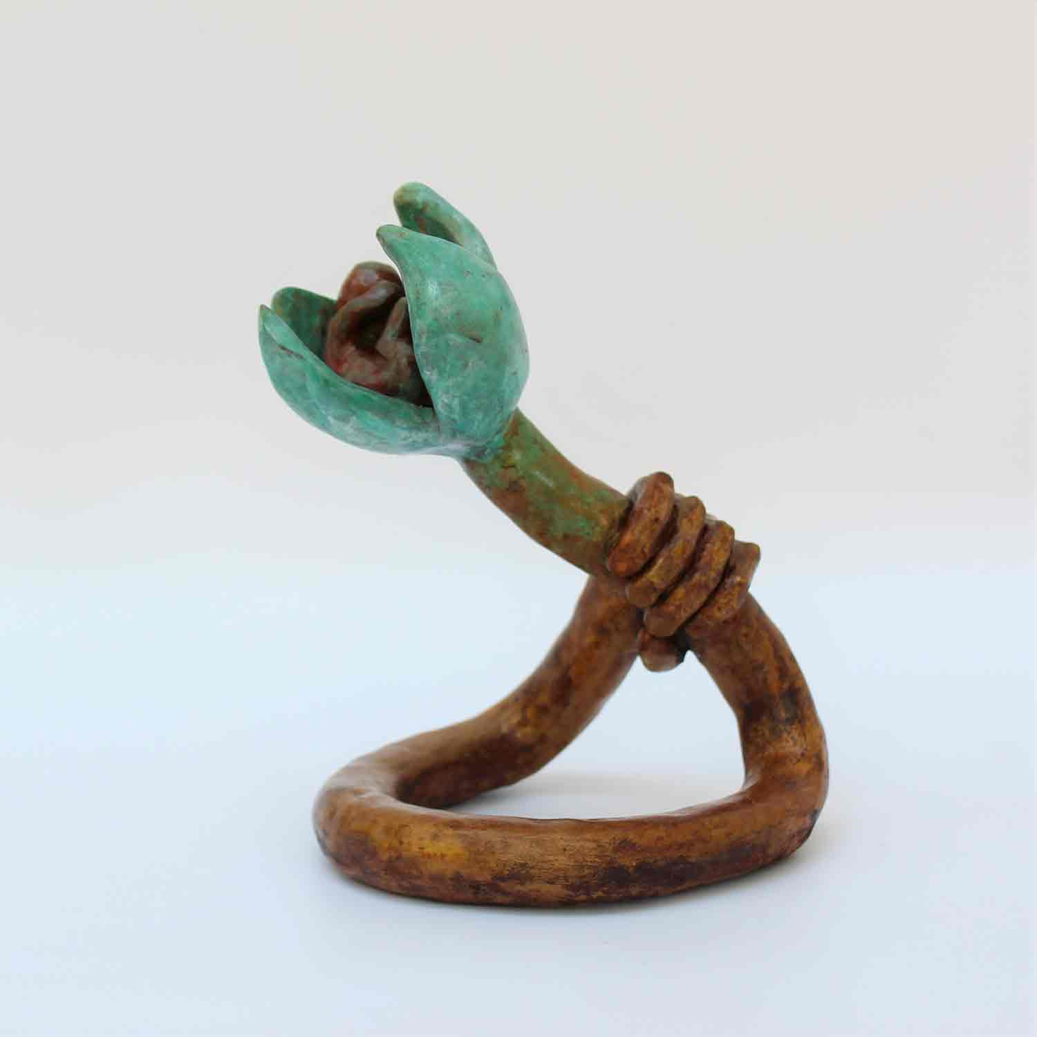 Didier Fournier, Fleur, sculpture - Galerie de vente et d’achat d’art contemporain en ligne Artalistic