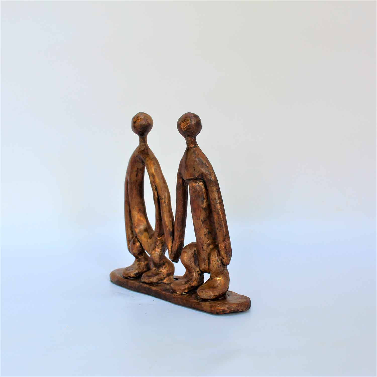 Didier Fournier, Les amoureux, sculpture - Galerie de vente et d’achat d’art contemporain en ligne Artalistic