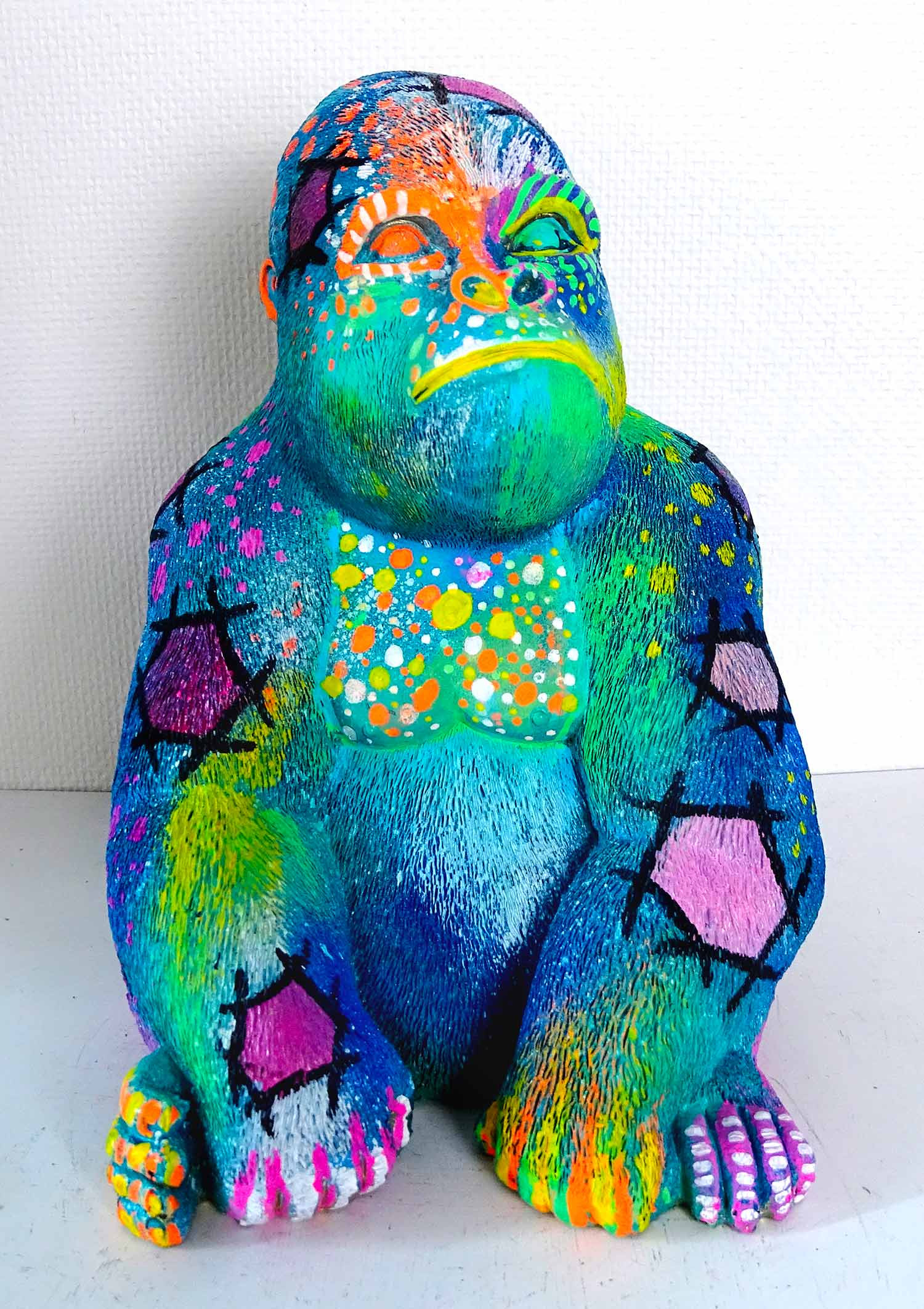 Priscilla Vettese, Rock Kong, sculpture - Galerie de vente et d’achat d’art contemporain en ligne Artalistic