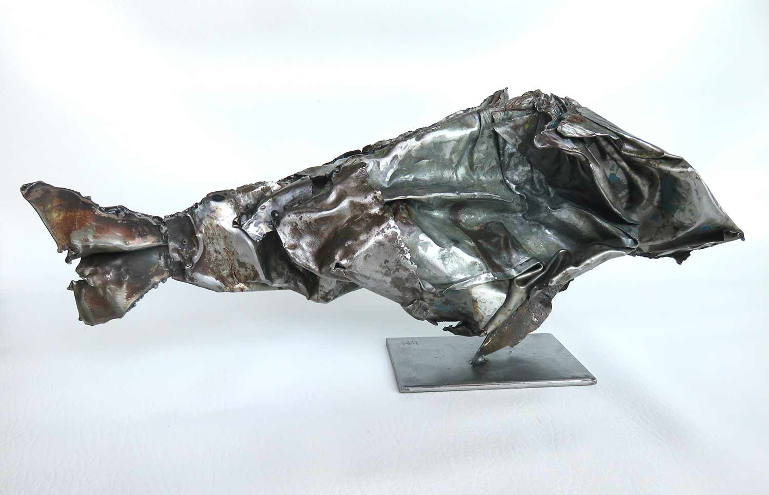 Martinez, poisson oxygéné, sculpture - Galerie de vente et d’achat d’art contemporain en ligne Artalistic
