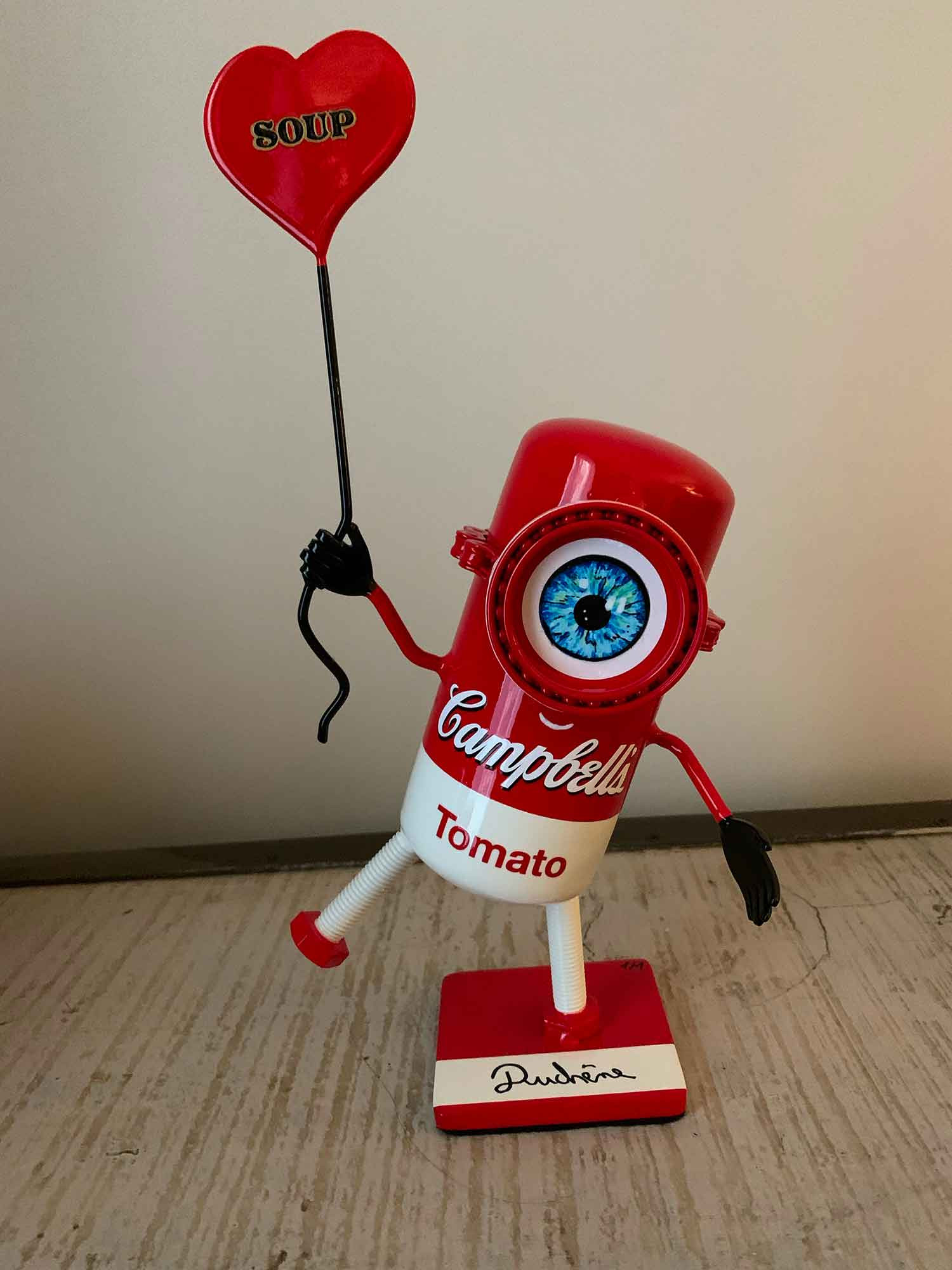 Vincent Duchêne, Minion Tomato Soup, sculpture - Galerie de vente et d’achat d’art contemporain en ligne Artalistic