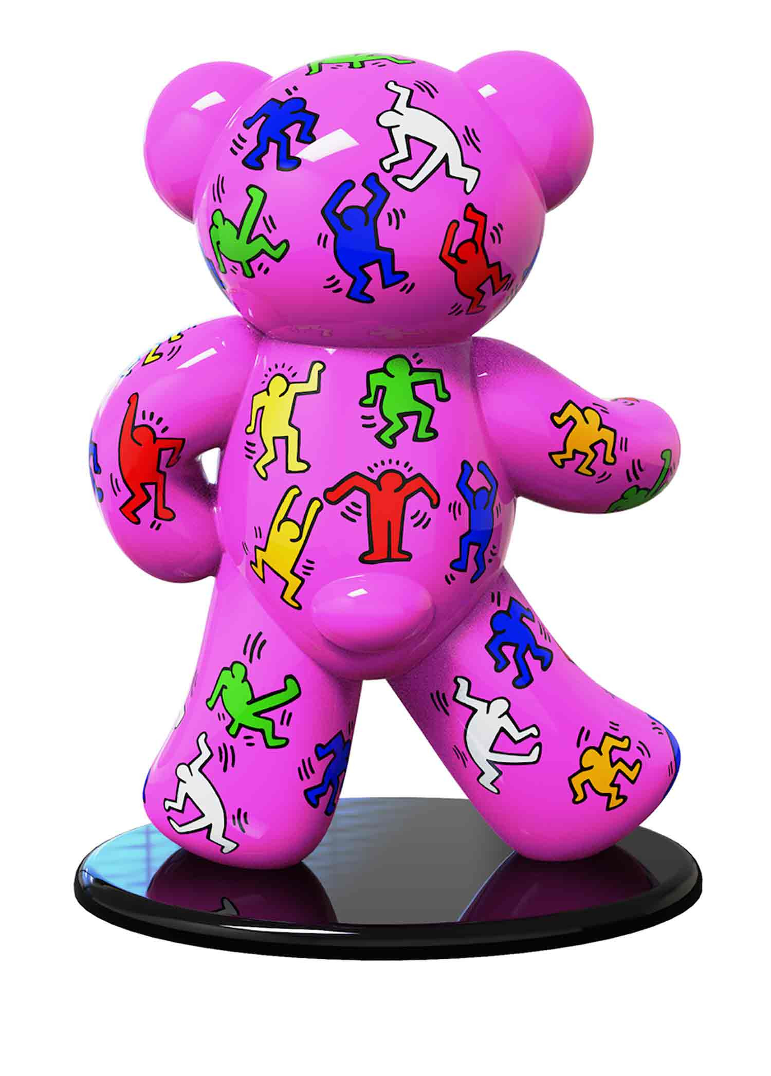Gacko, Ours Pop Art, sculpture - Galerie de vente et d’achat d’art contemporain en ligne Artalistic
