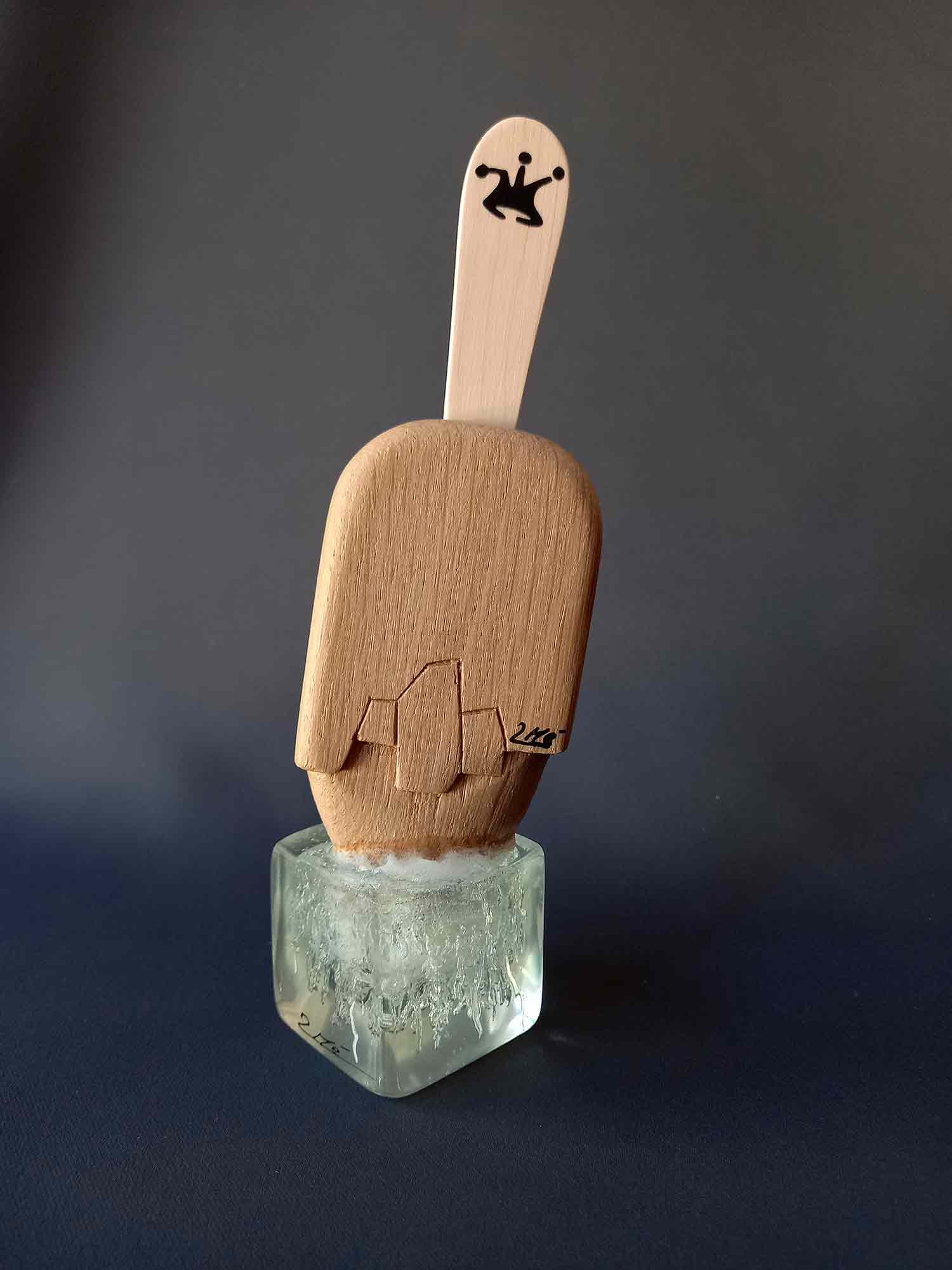 2mé, Pop'ice givré, sculpture - Galerie de vente et d’achat d’art contemporain en ligne Artalistic