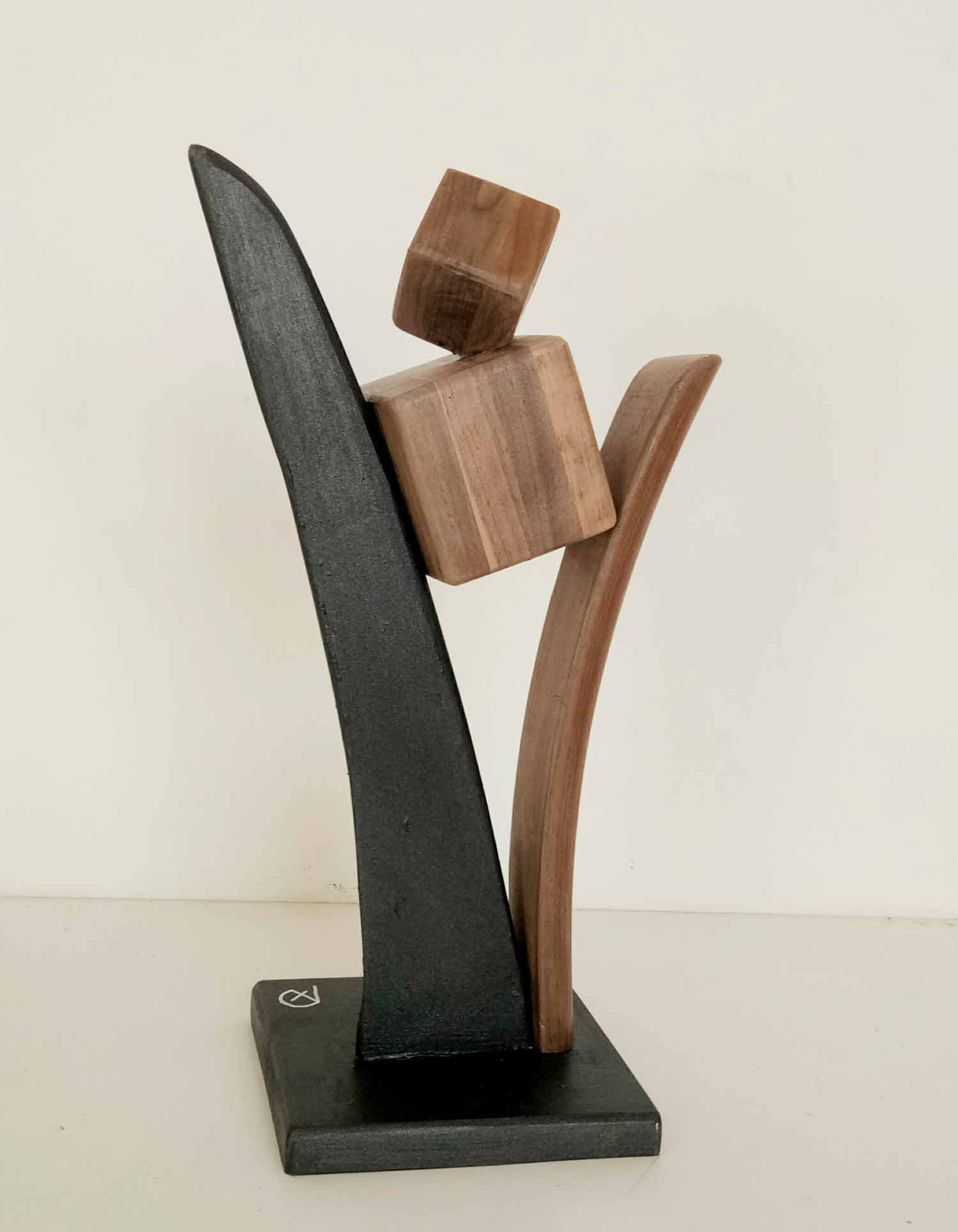 A+D Art, Equilibrio di cubi 2, sculpture - Galerie de vente et d’achat d’art contemporain en ligne Artalistic