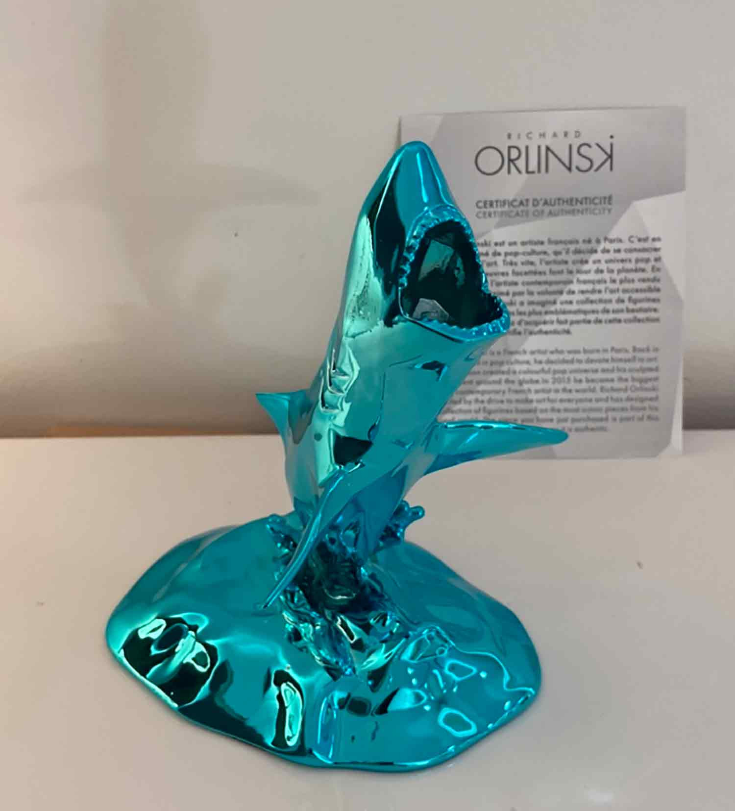 Richard Orlinski, Shark, sculpture - Galerie de vente et d’achat d’art contemporain en ligne Artalistic