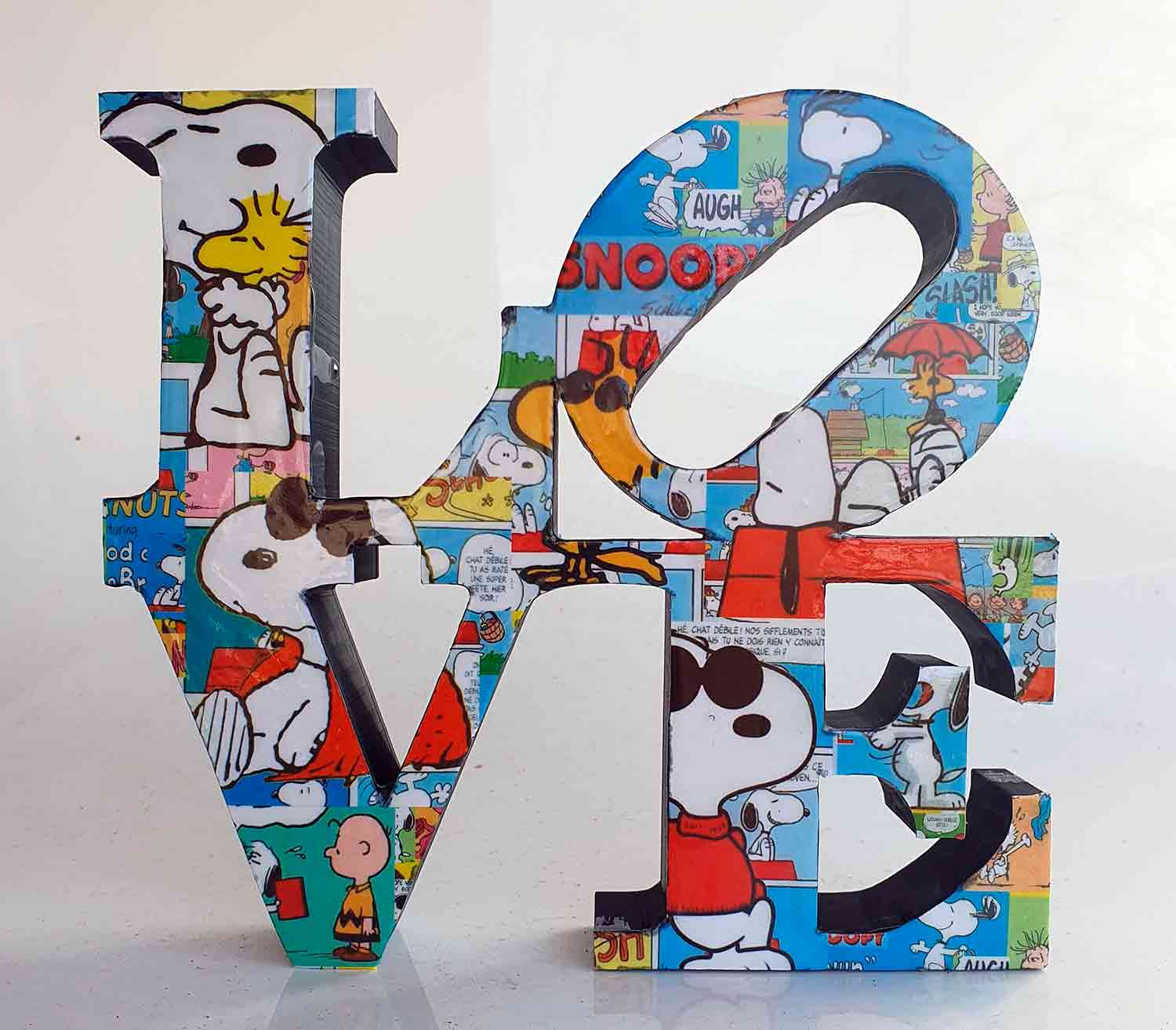 PyB, Love Snoopy, sculpture - Galerie de vente et d’achat d’art contemporain en ligne Artalistic