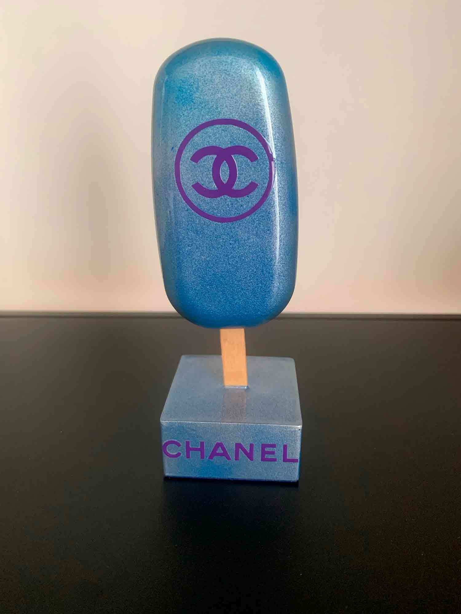 Mahelle, Ice cream Chanel, sculpture - Galerie de vente et d’achat d’art contemporain en ligne Artalistic
