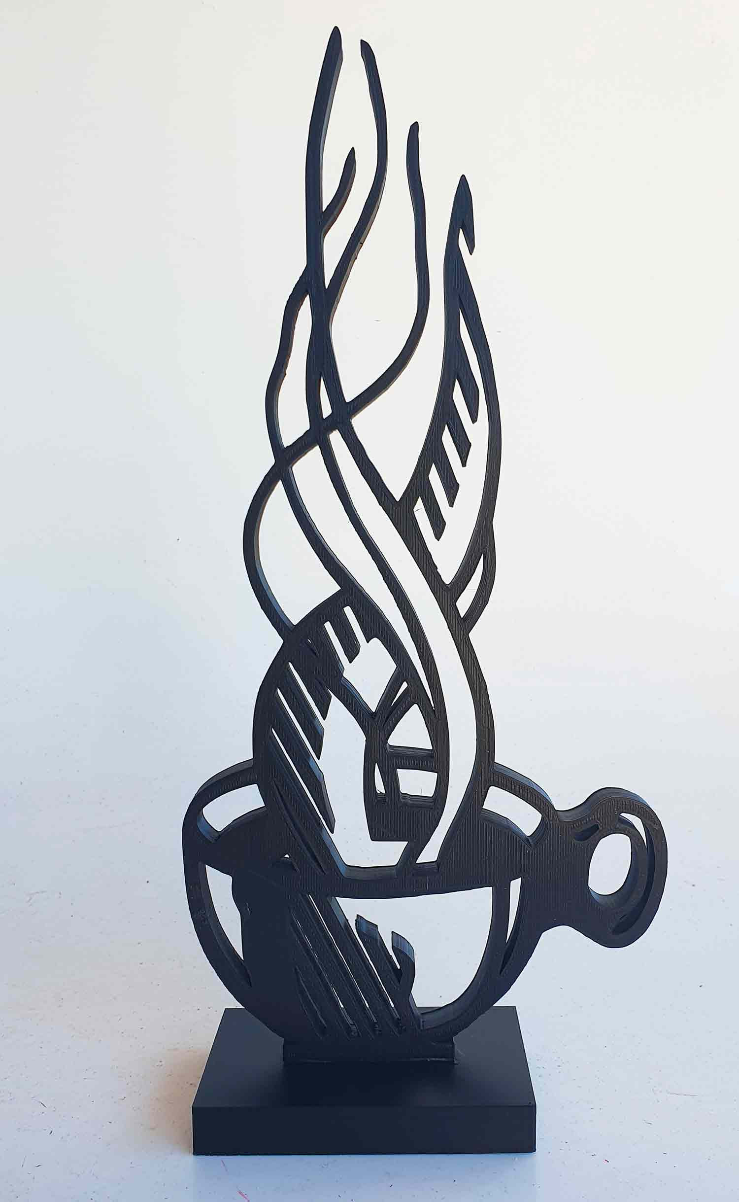 PyB, Coffee, sculpture - Galerie de vente et d’achat d’art contemporain en ligne Artalistic