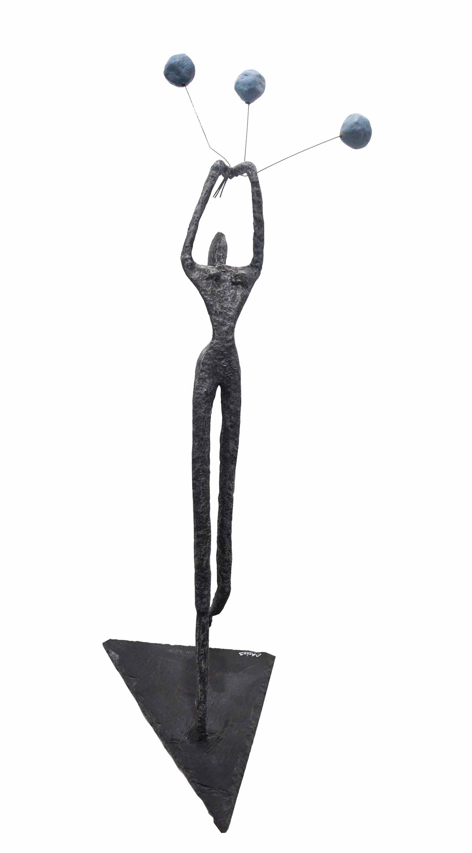 Chris B, Vent léger, sculpture - Galerie de vente et d’achat d’art contemporain en ligne Artalistic