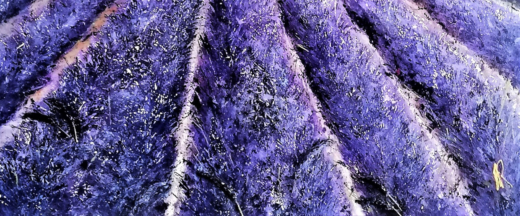 Anne Robin, Souvenirs de Provence, peinture - Galerie de vente et d’achat d’art contemporain en ligne Artalistic
