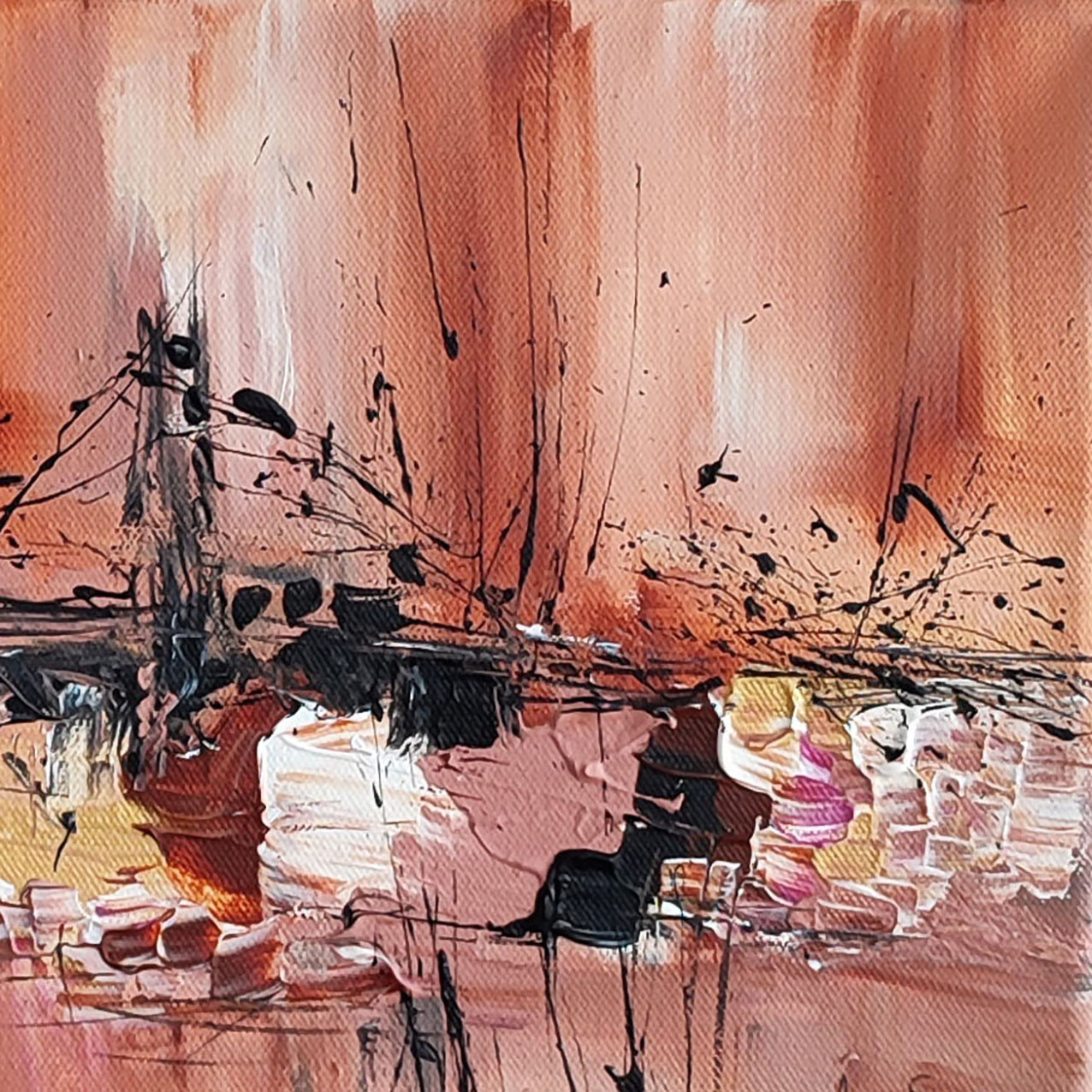Âme Sauvage, La dame du marais, peinture - Galerie de vente et d’achat d’art contemporain en ligne Artalistic