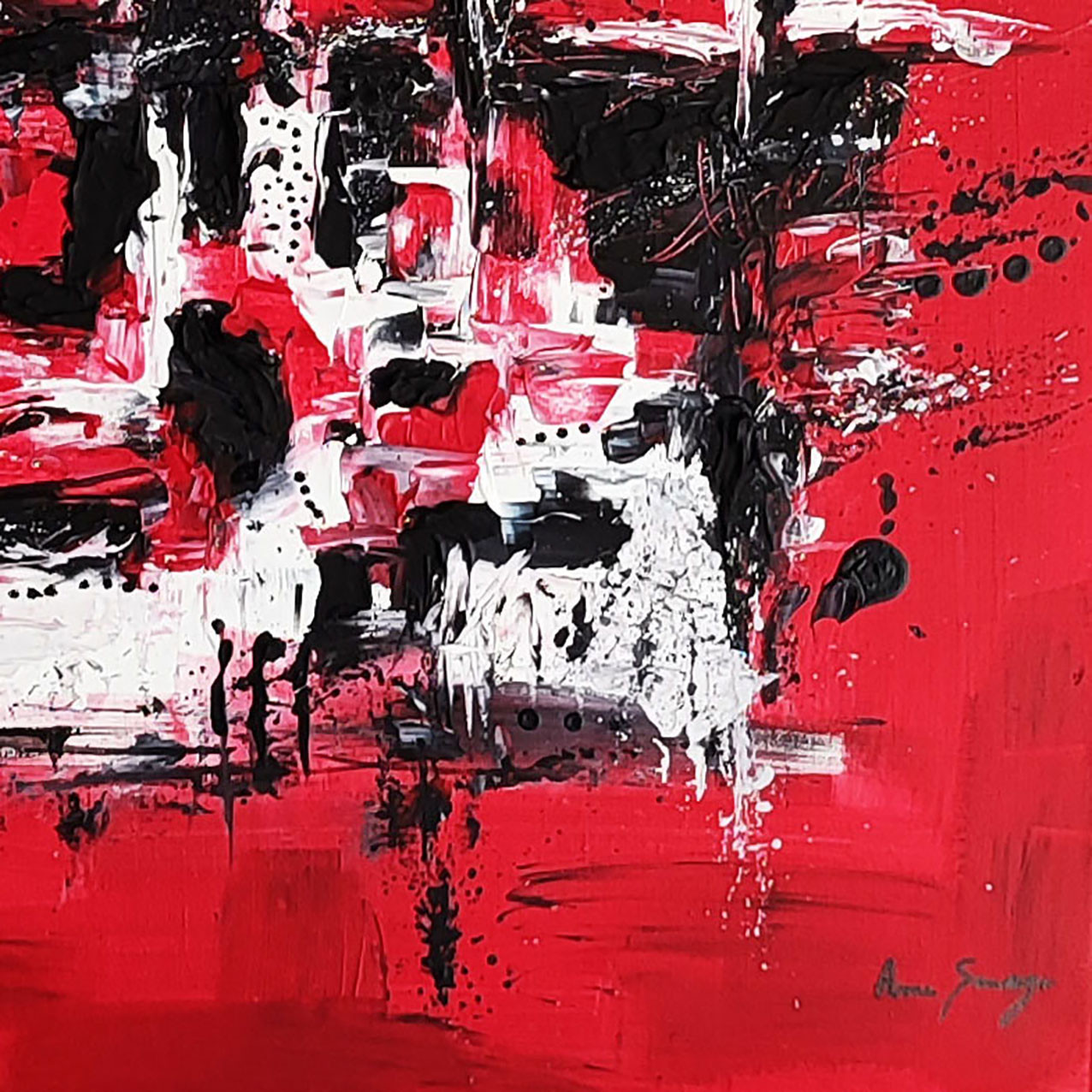 Âme Sauvage, recueillement, peinture - Galerie de vente et d’achat d’art contemporain en ligne Artalistic