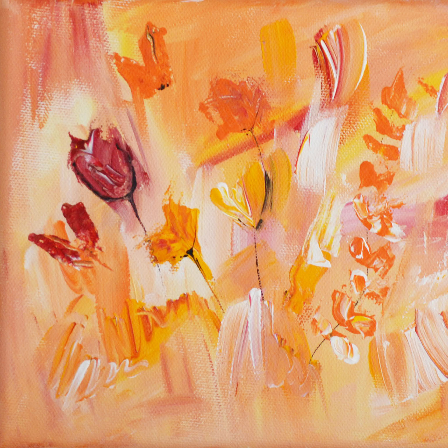 Âme Sauvage, dessin floral, peinture - Galerie de vente et d’achat d’art contemporain en ligne Artalistic