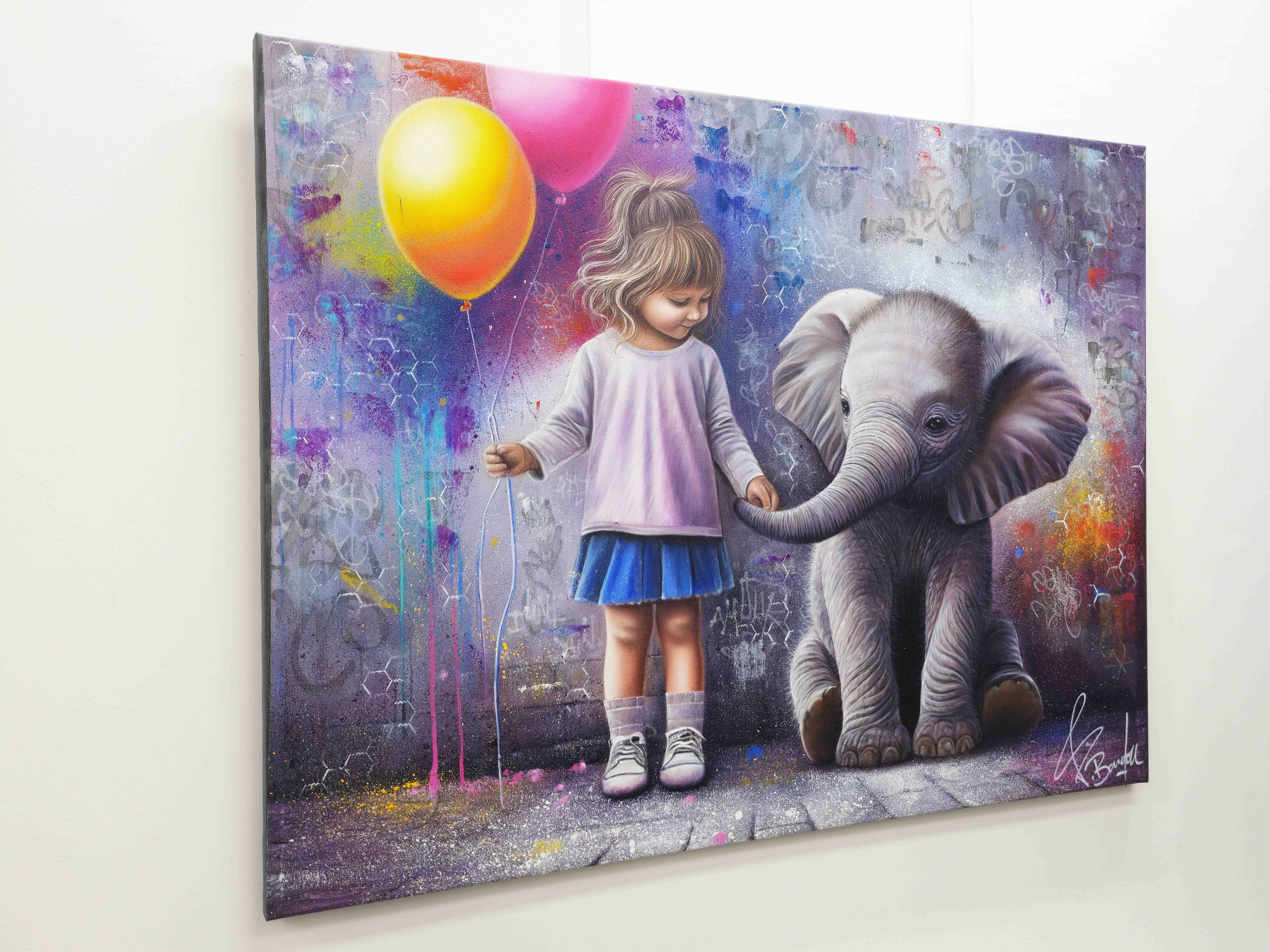 Vincent Bardou, Un monde à deux, peinture - Galerie de vente et d’achat d’art contemporain en ligne Artalistic