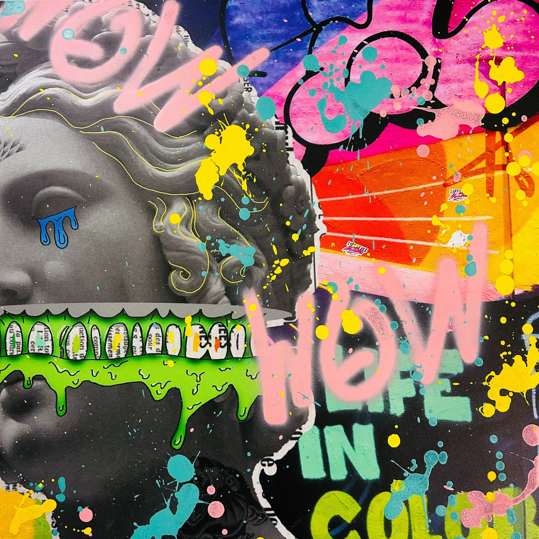 Talion, Stone statue, peinture - Galerie de vente et d’achat d’art contemporain en ligne Artalistic