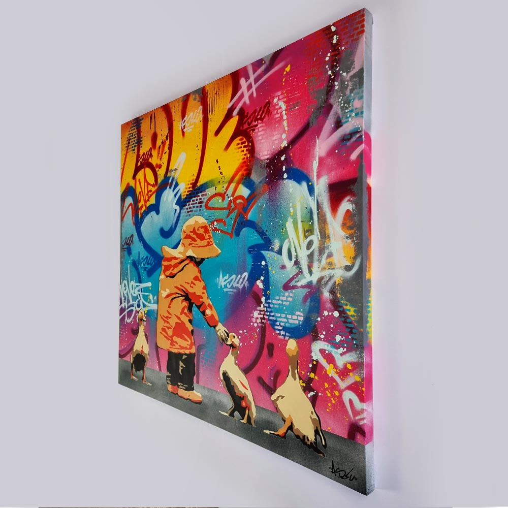 Asko Art, The Crew, Peinture - Galerie de vente et d’achat d’art contemporain en ligne Artalistic
