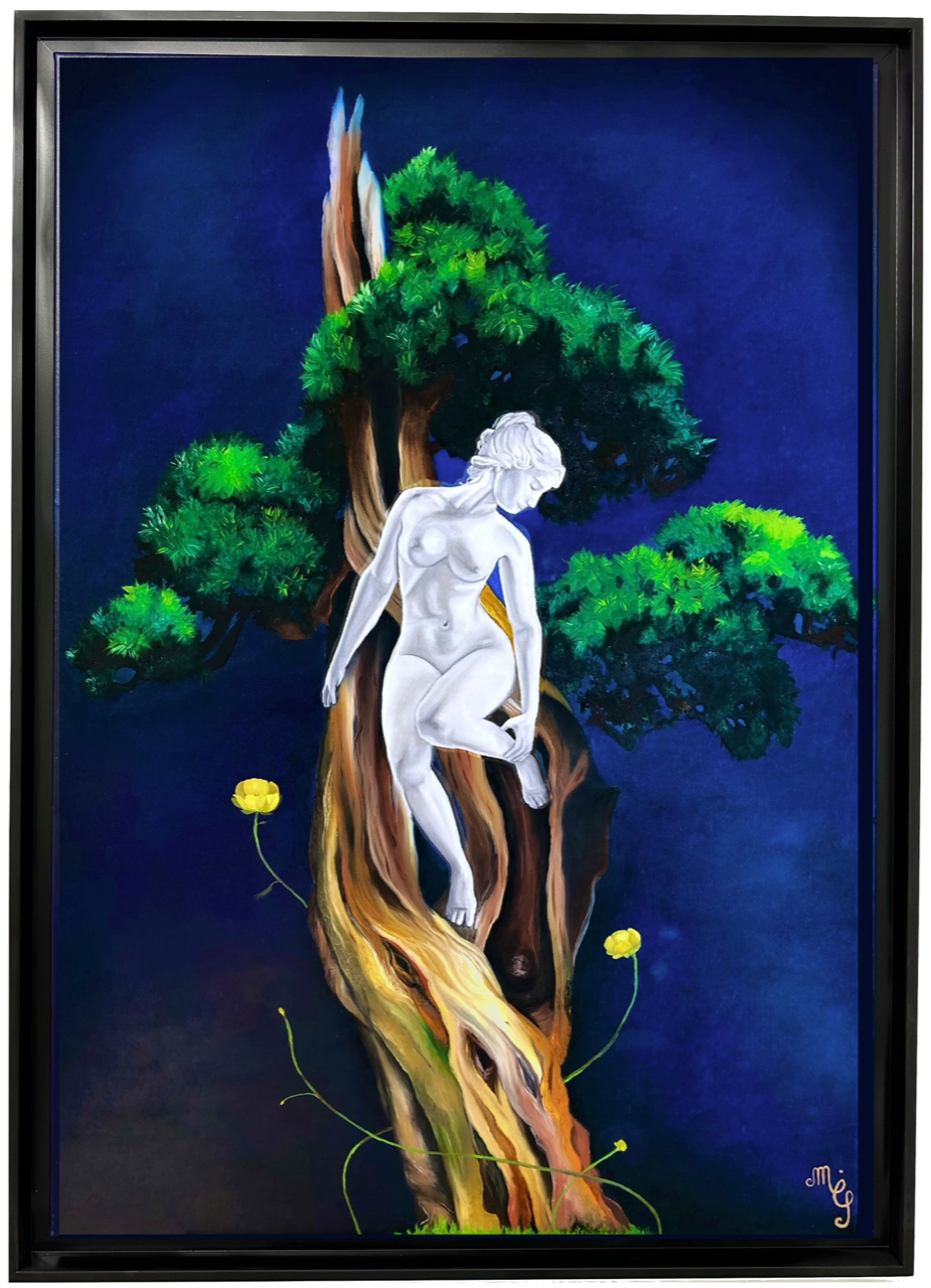 Marie-claire Schagené, Couleur bonzaï, peinture - Galerie de vente et d’achat d’art contemporain en ligne Artalistic