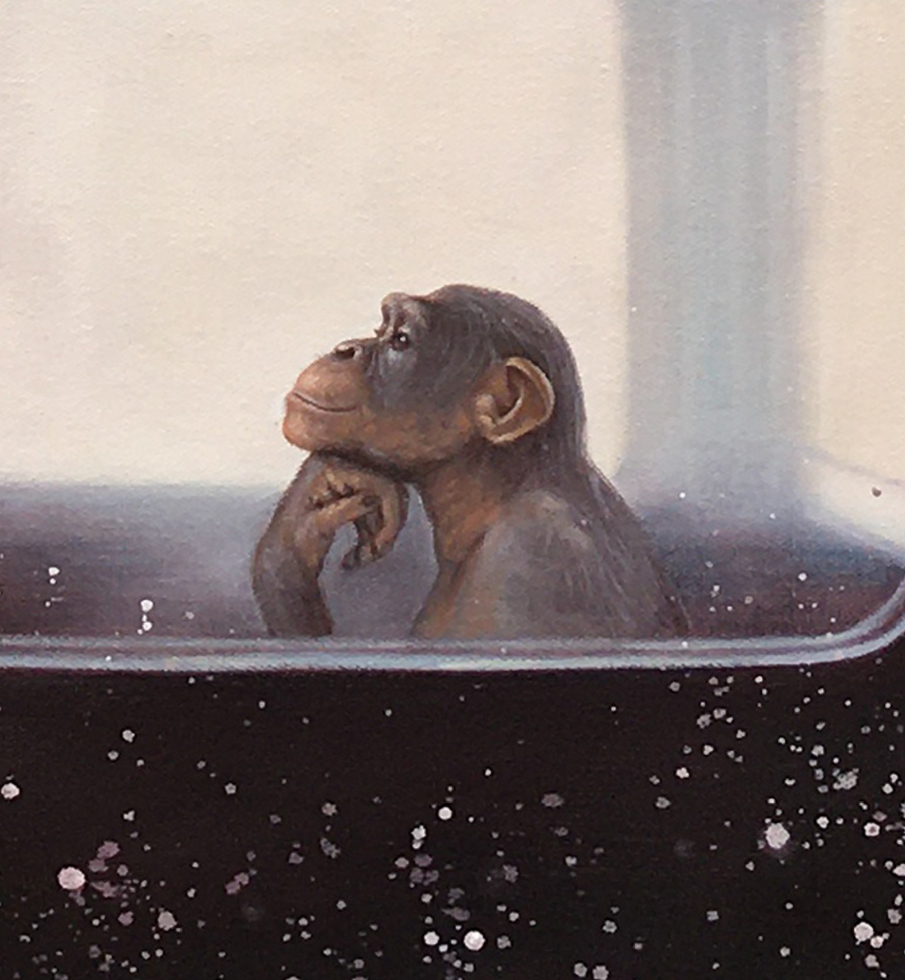 Mr Strange, to be or not to be, peinture - Galerie de vente et d’achat d’art contemporain en ligne Artalistic