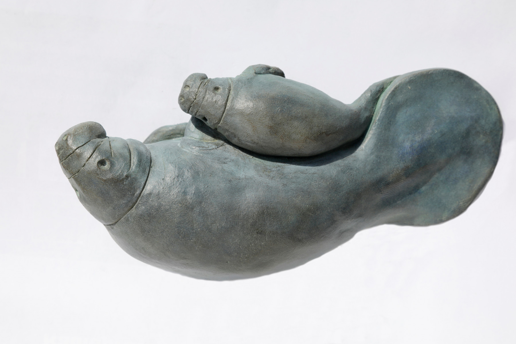 Véronique Fournier, Un amour de sirène, sculpture - Galerie de vente et d’achat d’art contemporain en ligne Artalistic
