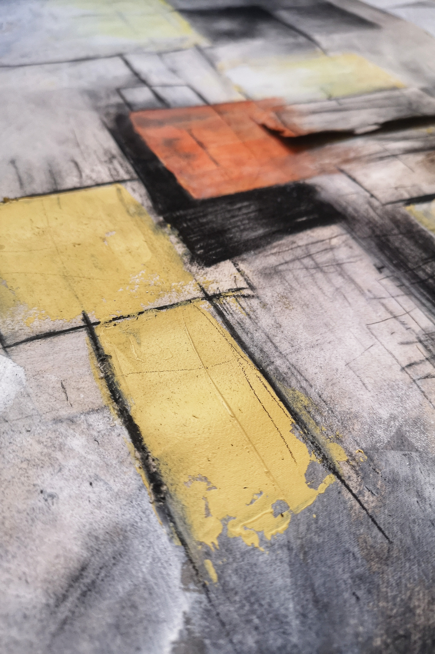 Ivan Colas, un monde carré, peinture - Galerie de vente et d’achat d’art contemporain en ligne Artalistic