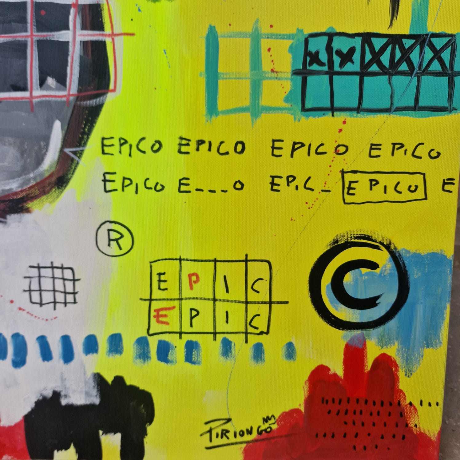 Piriongo, Epico, peinture - Galerie de vente et d’achat d’art contemporain en ligne Artalistic