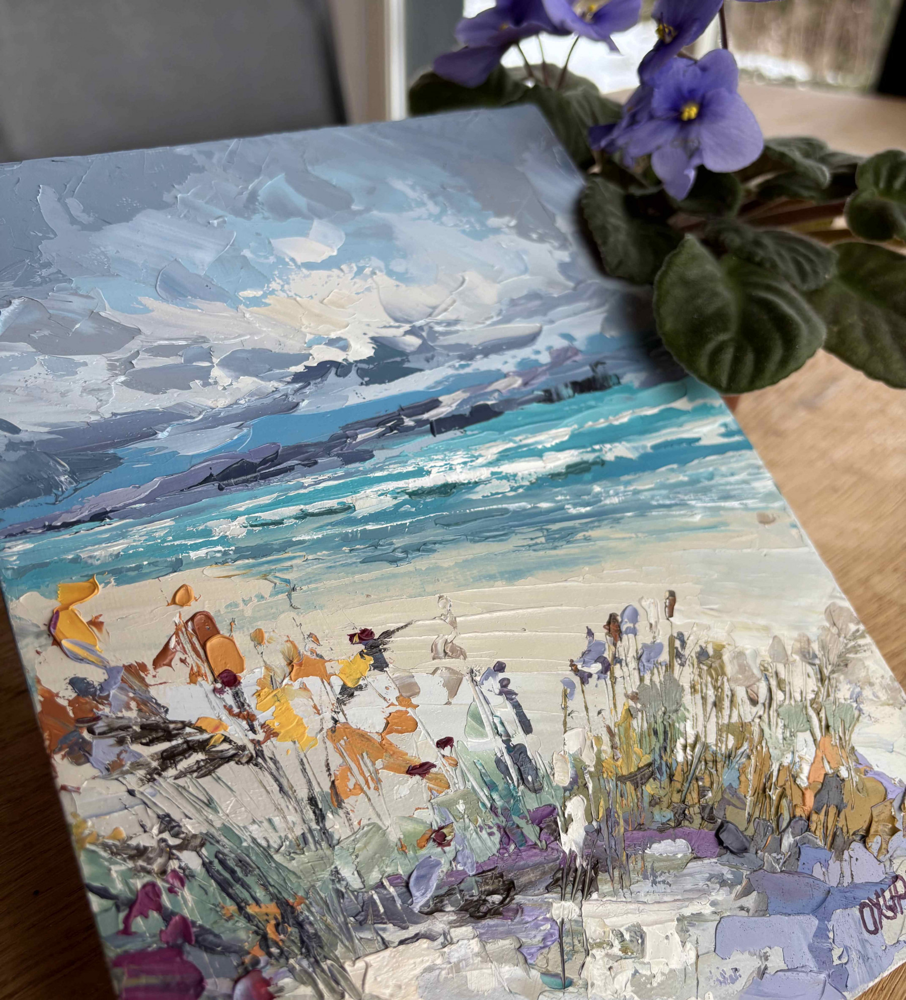 Oxypoint, Wild coast, peinture - Galerie de vente et d’achat d’art contemporain en ligne Artalistic