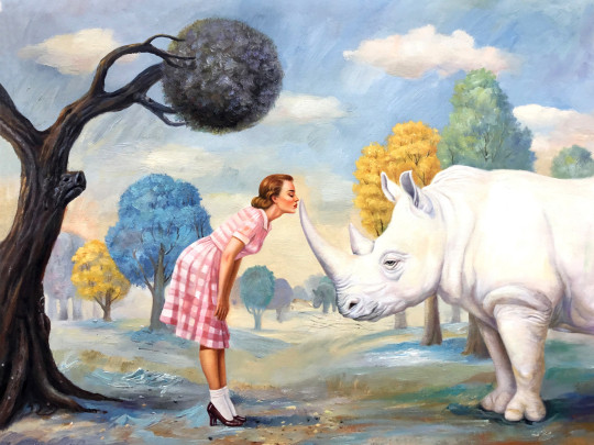 Alice et le Rhinocéros Blanc