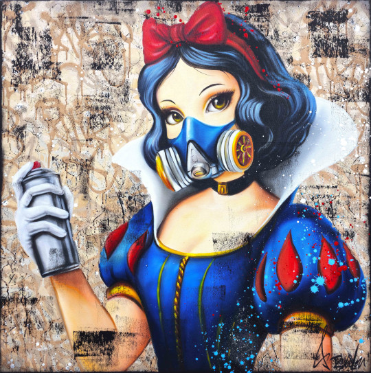 Snow White Street Art