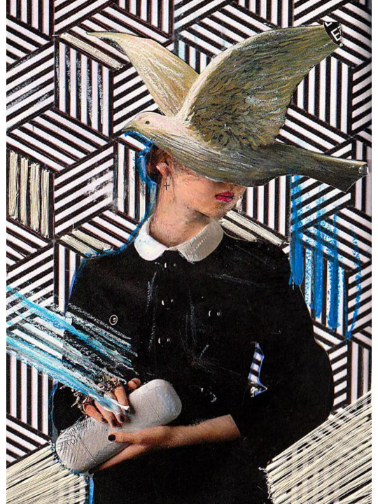 "Dove Me", hommage à Magritte