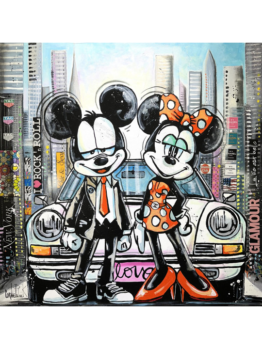 Mickey and Minnie a magical honeymoon in New York
