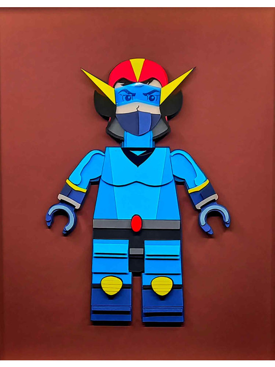 Alcor pilote dans la série Goldorak