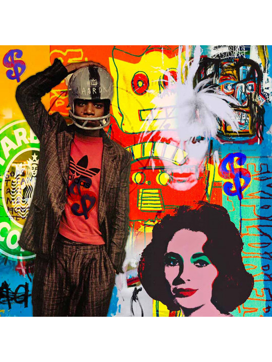 Basquiat vs Warhol