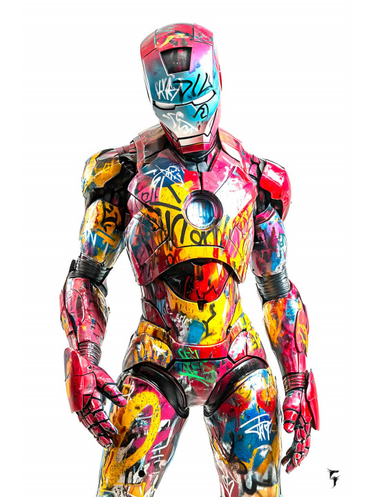 Iron Graffiti : L’Armure Urbaine