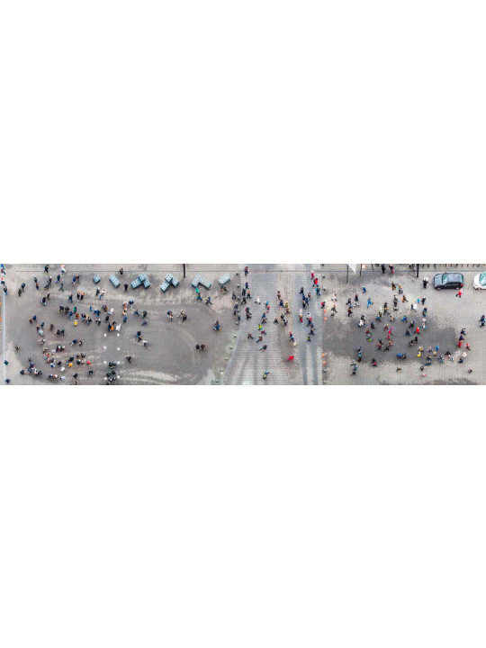 The World From Above - Wet Street (1/10) - XXL