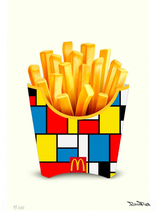 Mc Do Fries Mondrian
