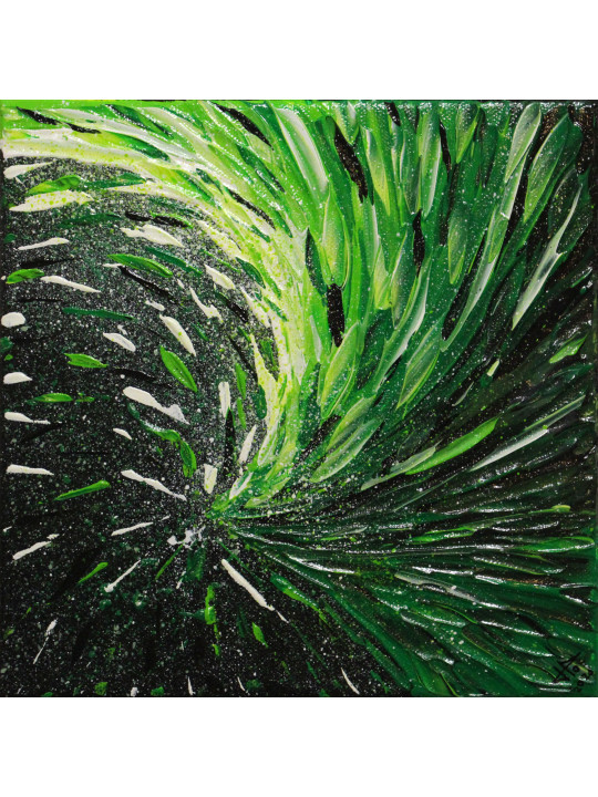 Éruption de vert