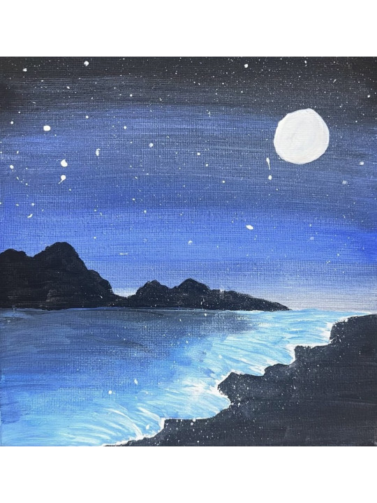 The sea paint