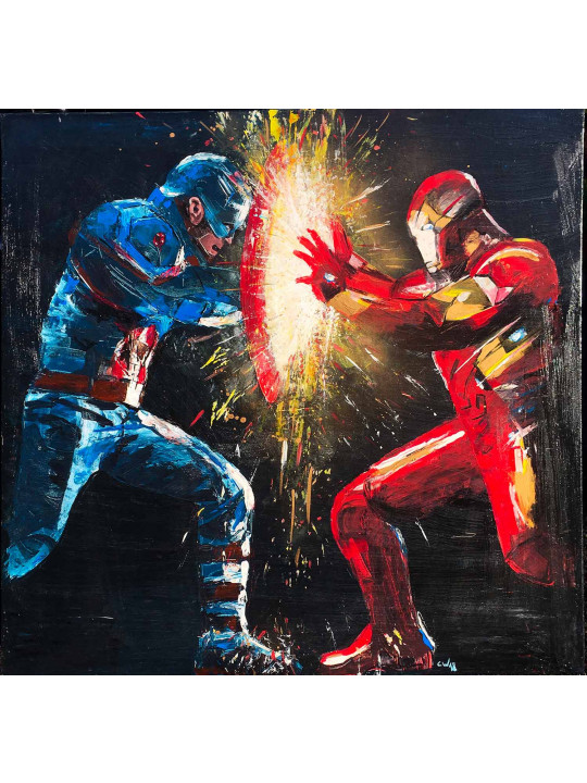 Captain America Vs Iron Man